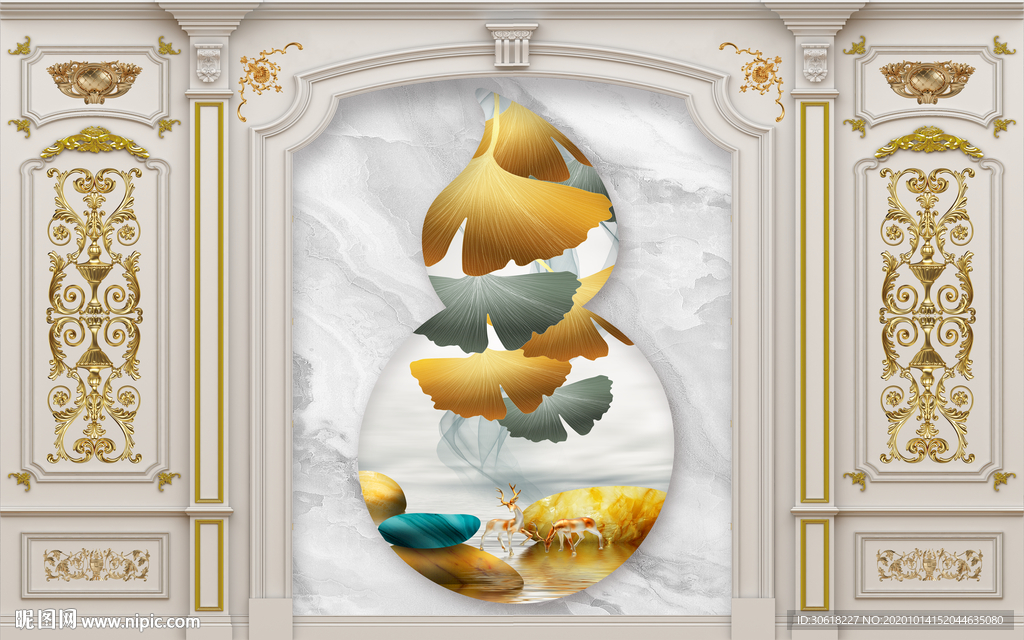 集成护墙板背景墙