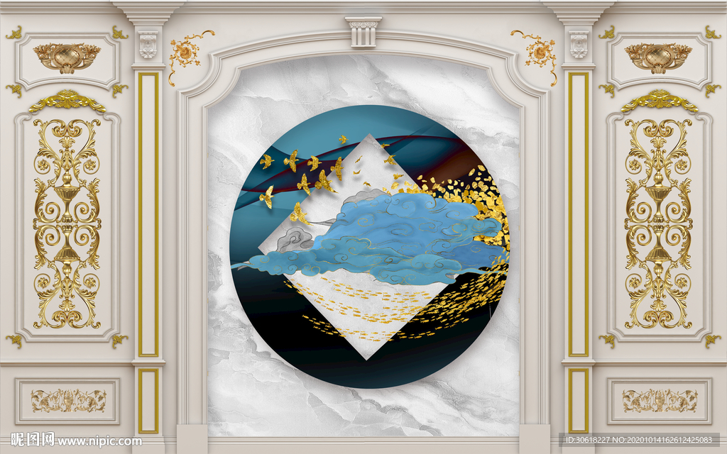 集成护墙板背景墙