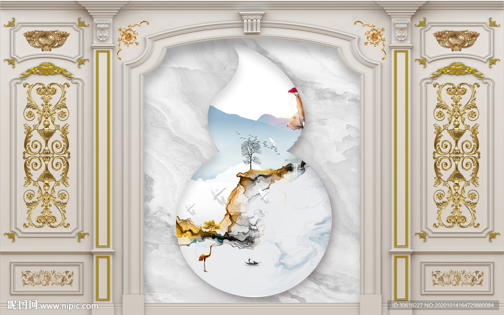 集成护墙板背景墙