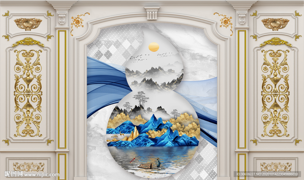 集成护墙板背景墙