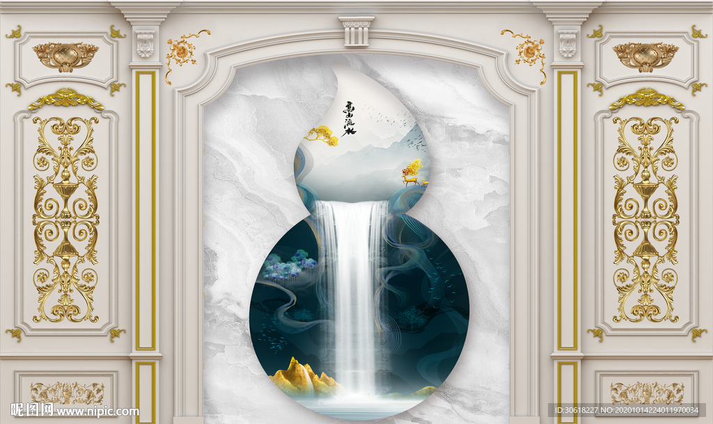 集成护墙板背景墙