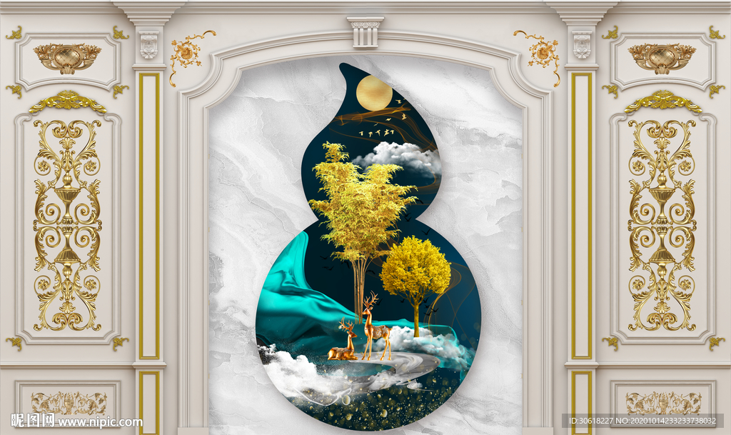 集成护墙板背景墙