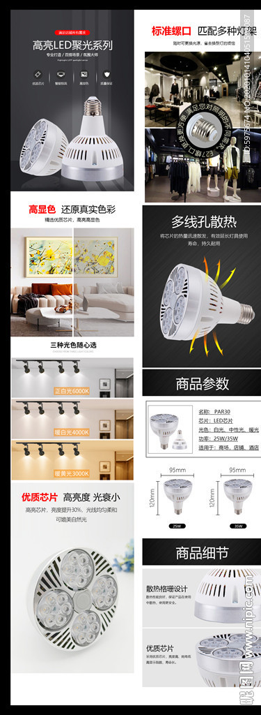 Par灯详情