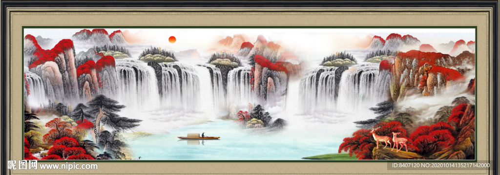 国画山水
