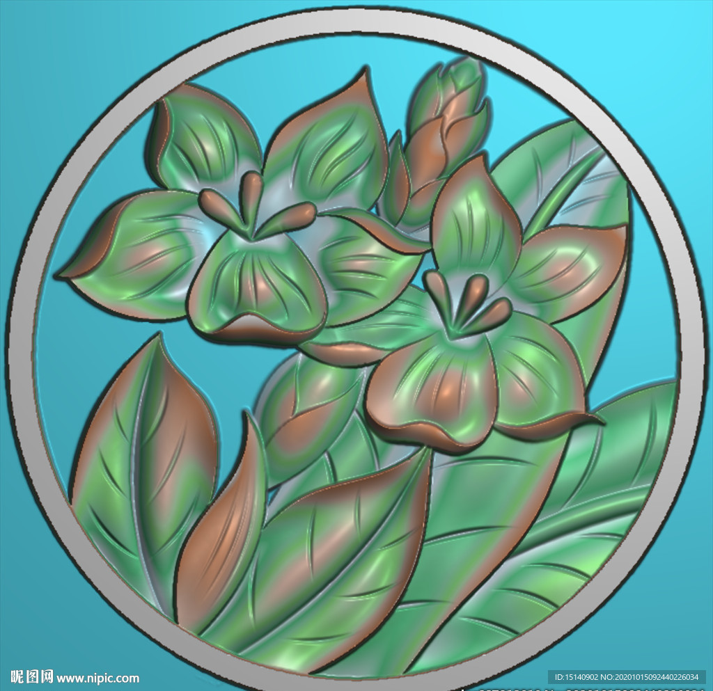 精雕图 芭蕉