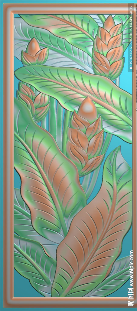精雕 芭蕉