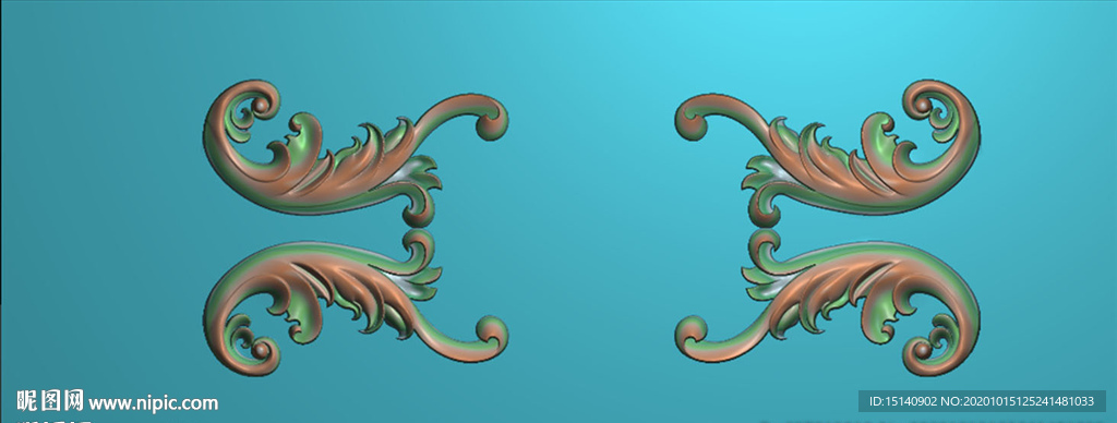 精雕图  背景墙雕花