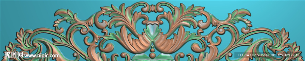 精雕图  背景墙雕花