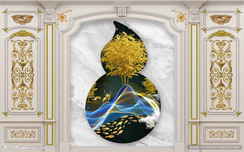 集成护墙板背景墙