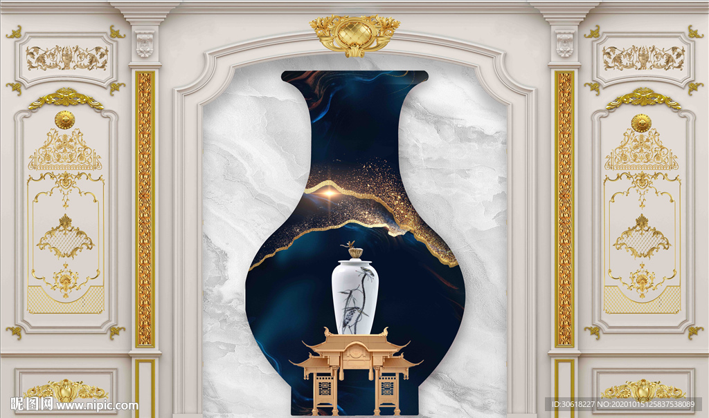 集成护墙板背景墙