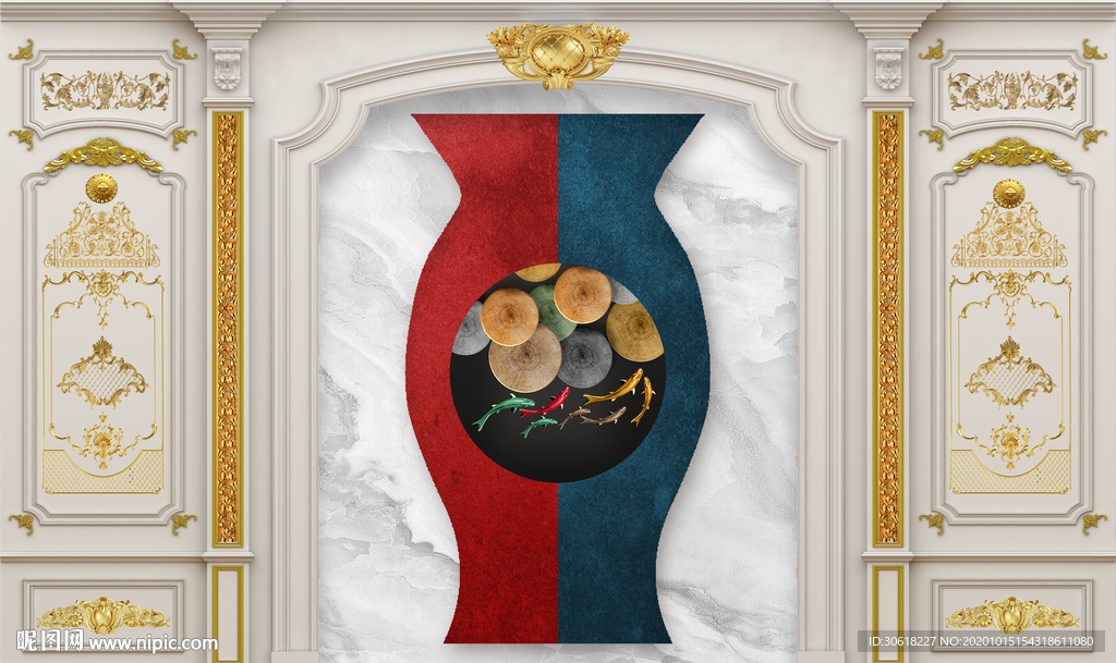 集成护墙板背景墙