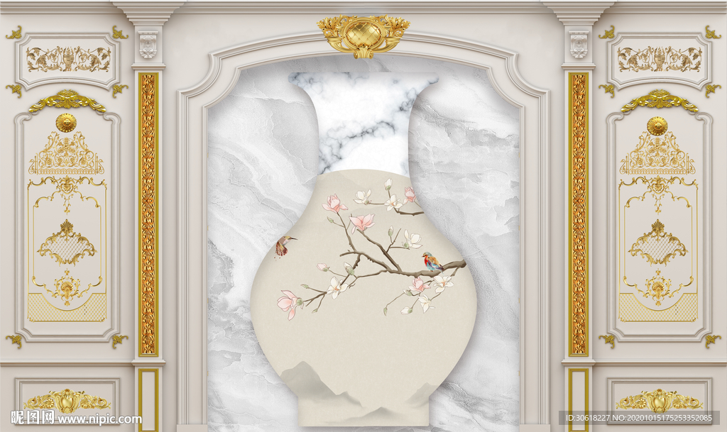 集成护墙板背景墙