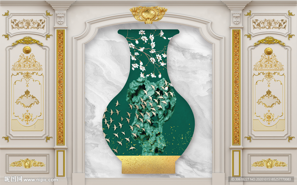 集成护墙板背景墙