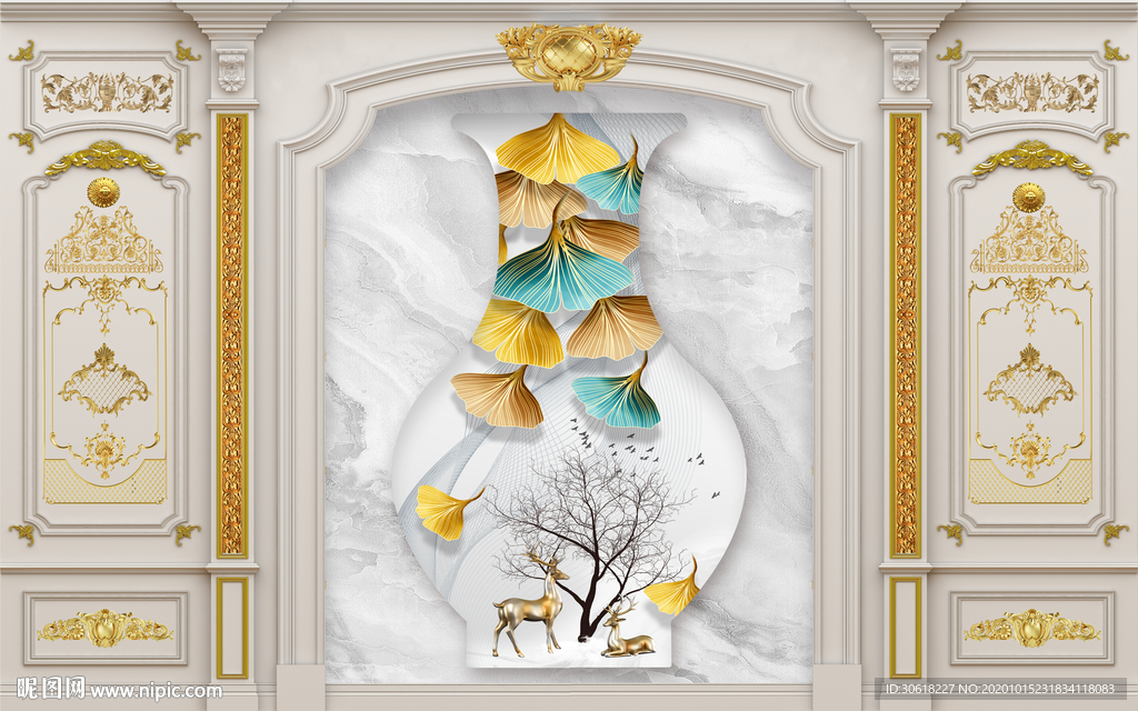 集成护墙板背景墙