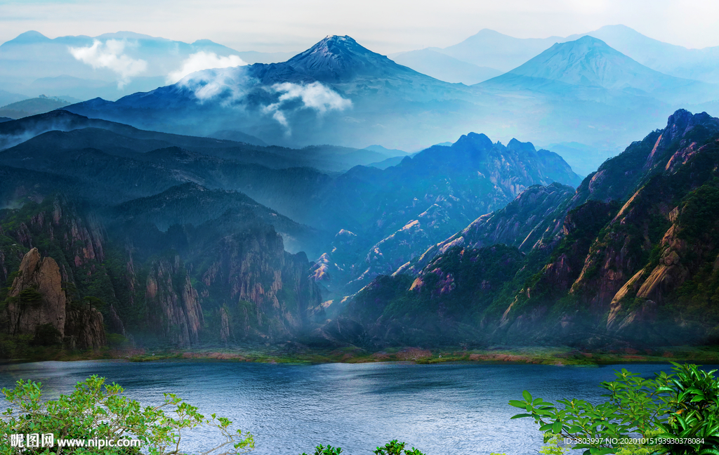 风景山水 山水画