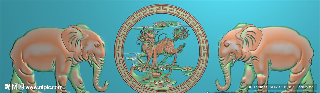 精雕图 动物