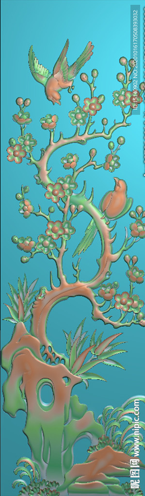 精雕图 梅兰竹菊