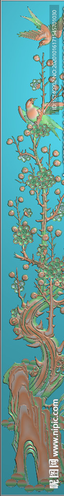 精雕图 梅兰竹菊