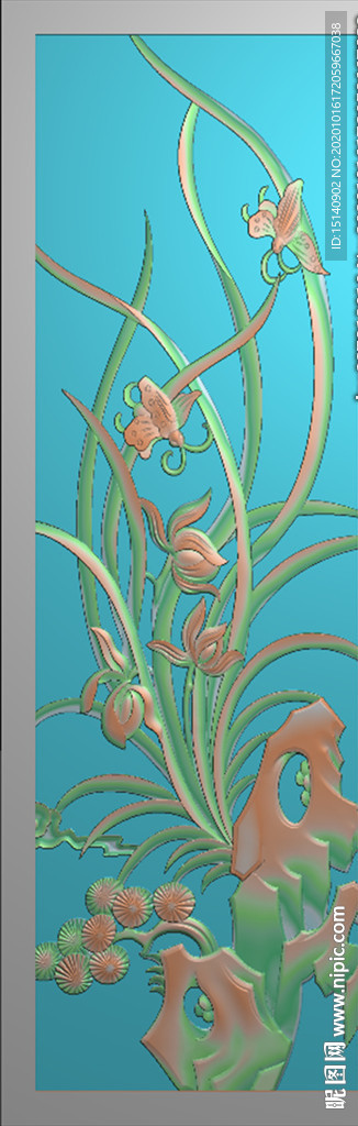 精雕图 梅兰竹菊