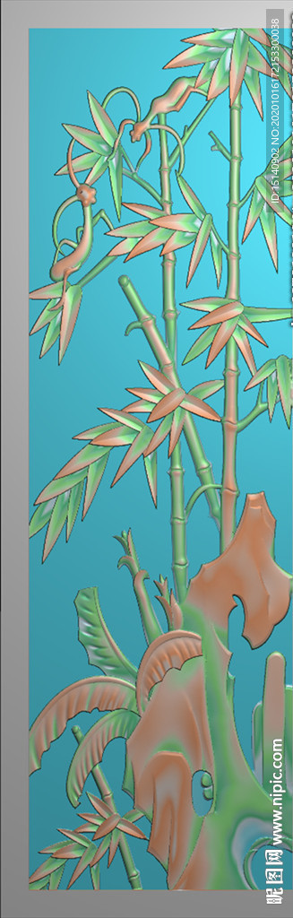 精雕图 梅兰竹菊
