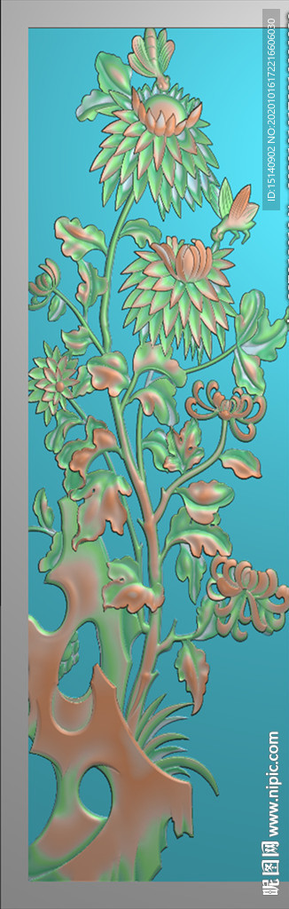 精雕图 梅兰竹菊