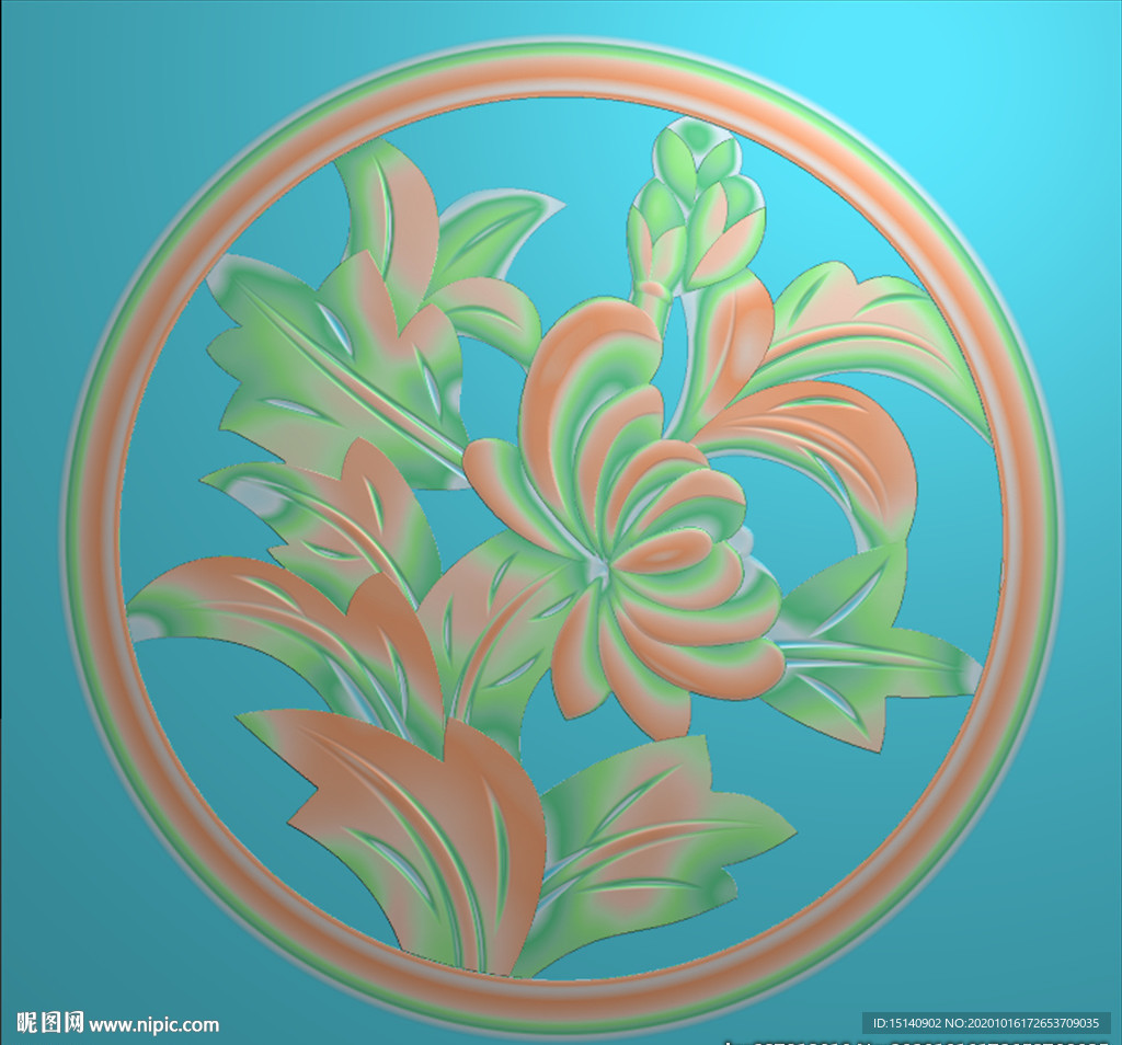 精雕图 梅兰竹菊