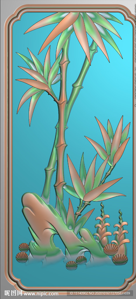 精雕图 梅兰竹菊