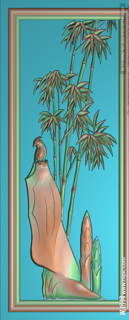 精雕图 梅兰竹菊
