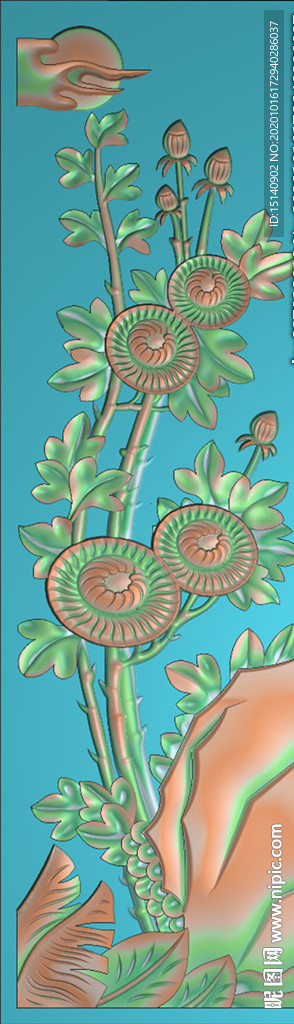 精雕图 梅兰竹菊