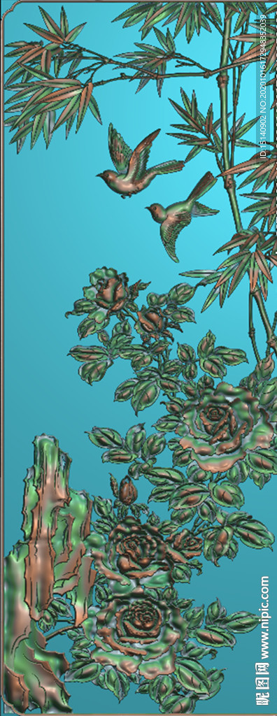 精雕图 梅兰竹菊