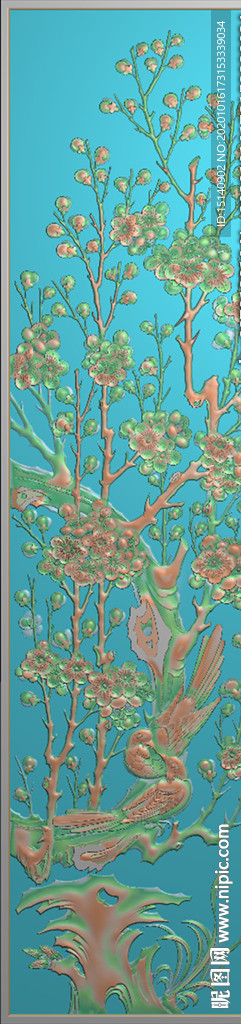 精雕图 梅兰竹菊