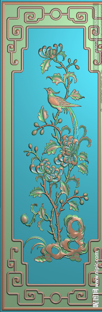 精雕图 梅兰竹菊