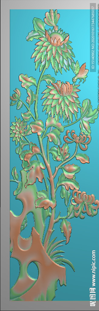 精雕图 梅兰竹菊