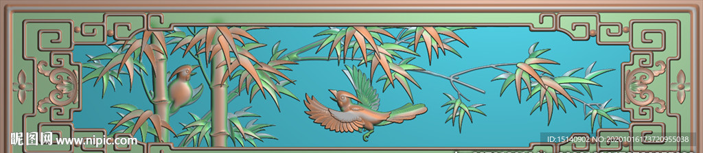 精雕图 梅兰竹菊