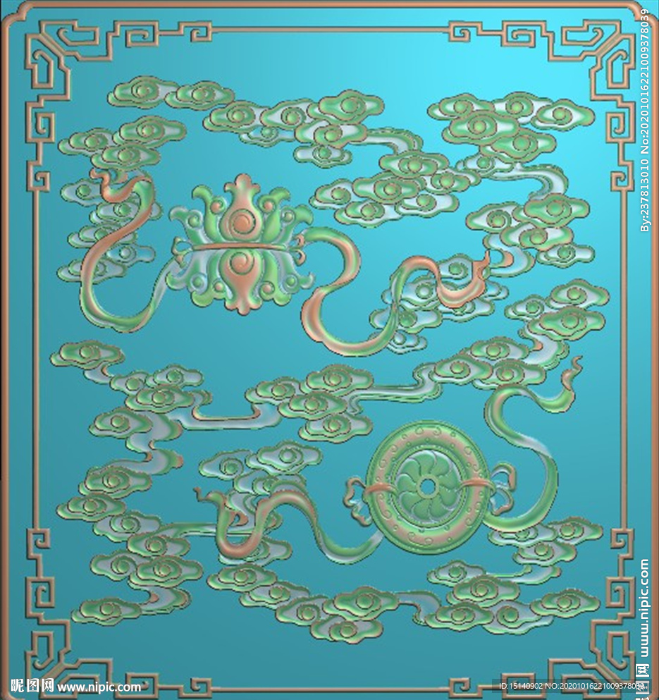 精雕图 祥云