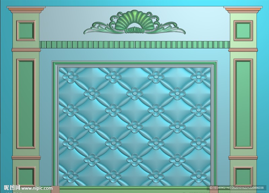 精雕图 整体背景墙