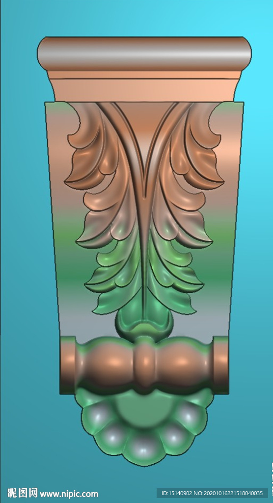 精雕图 柱头