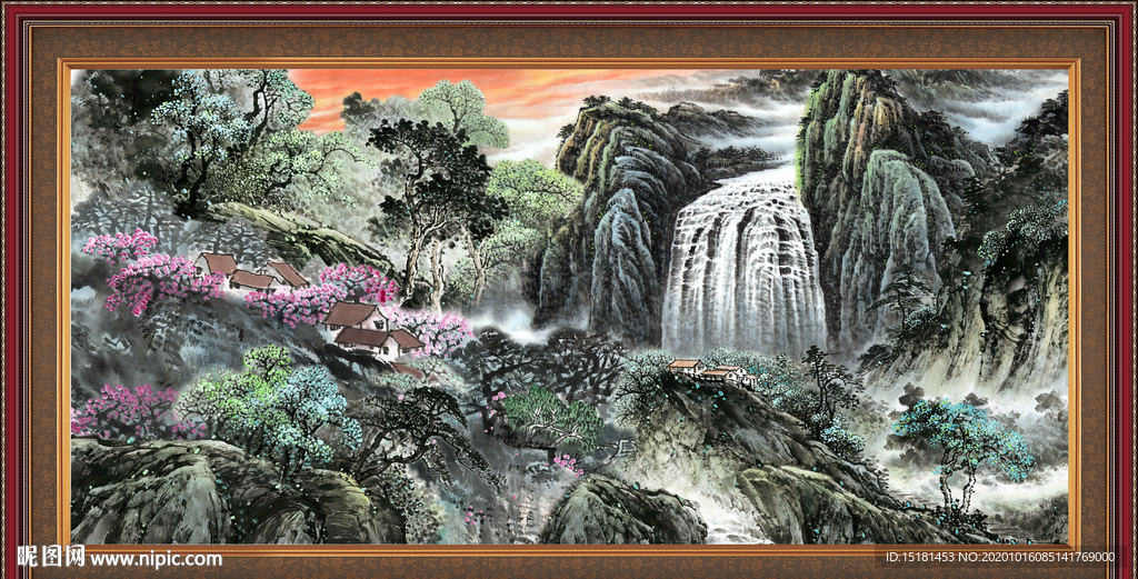国画山水