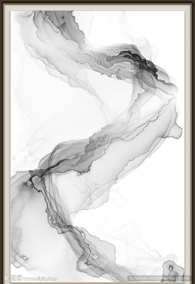 水墨抽象画