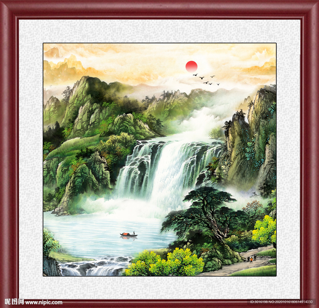 山水画