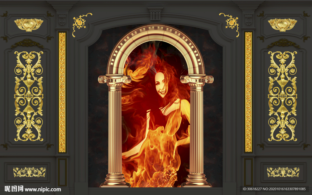 集成护墙板背景墙