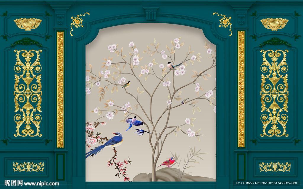 集成护墙板背景墙