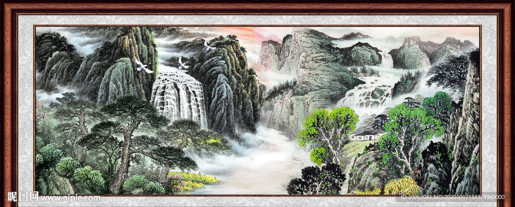 山水画