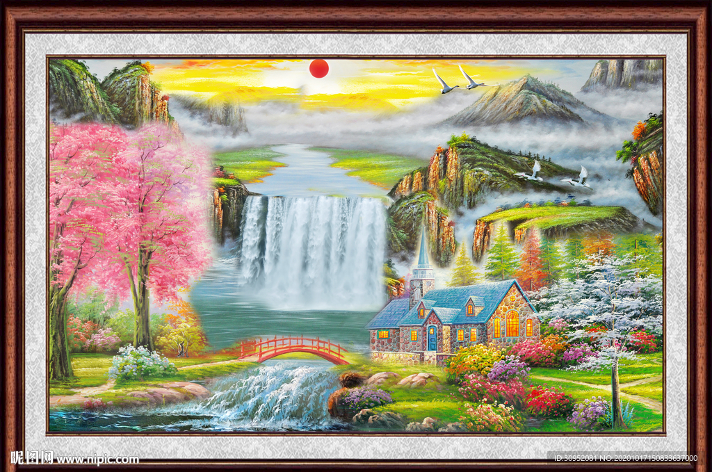风景油画
