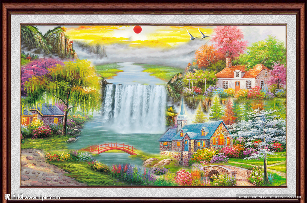 风景油画