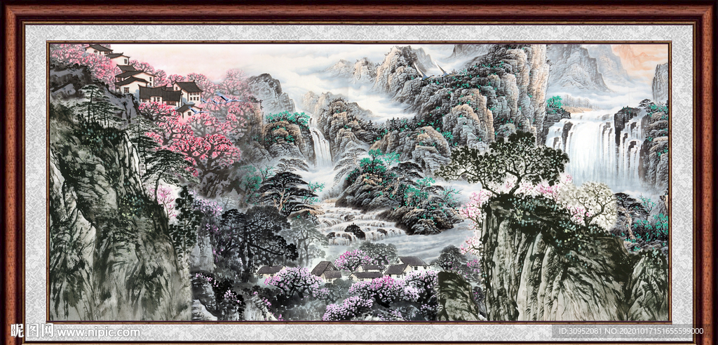国画山水