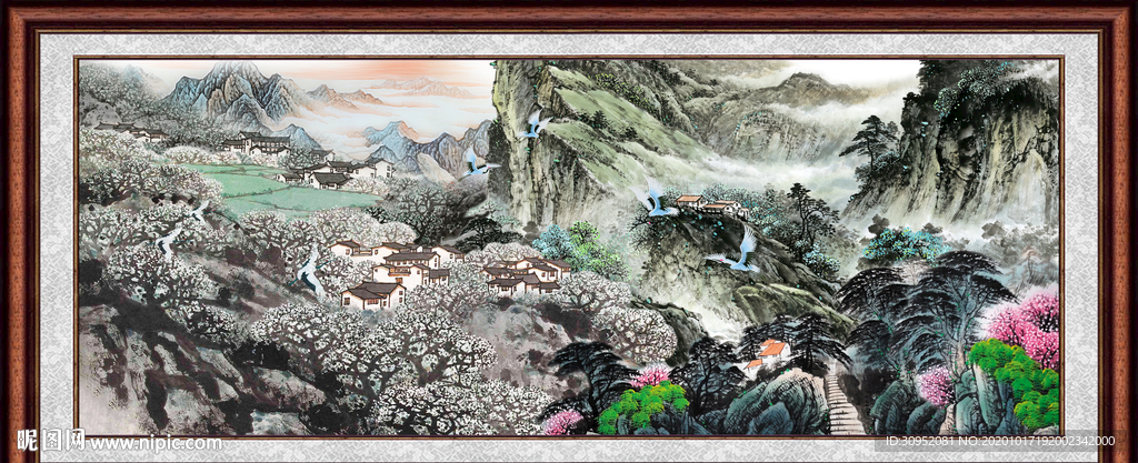 国画山水