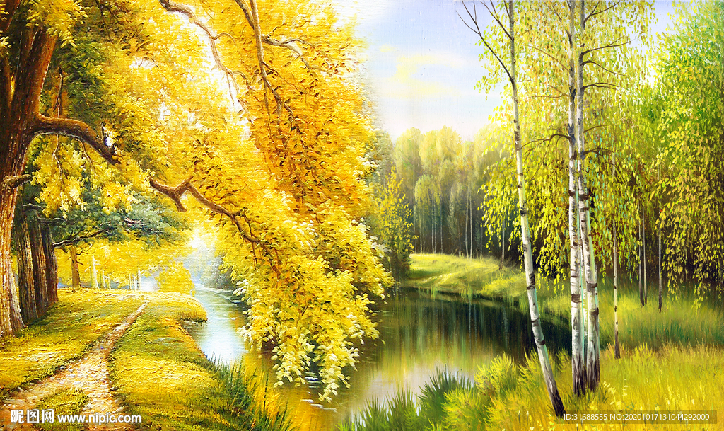 风景油画