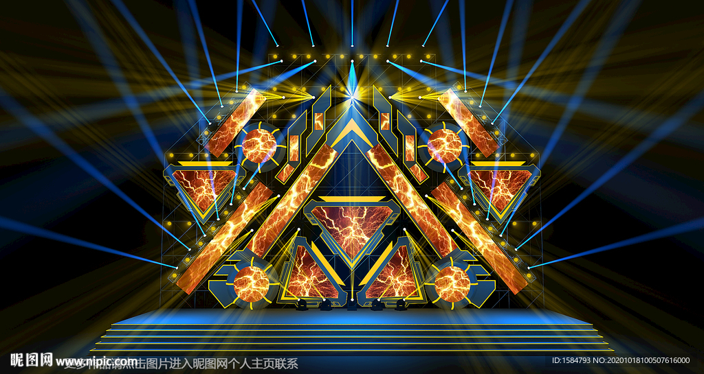2020音乐节嘉年华演唱会舞美