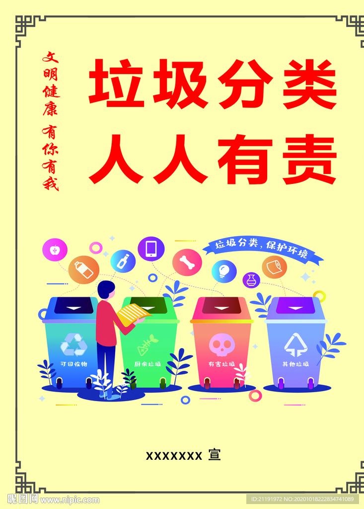 垃圾分类 人人有责
